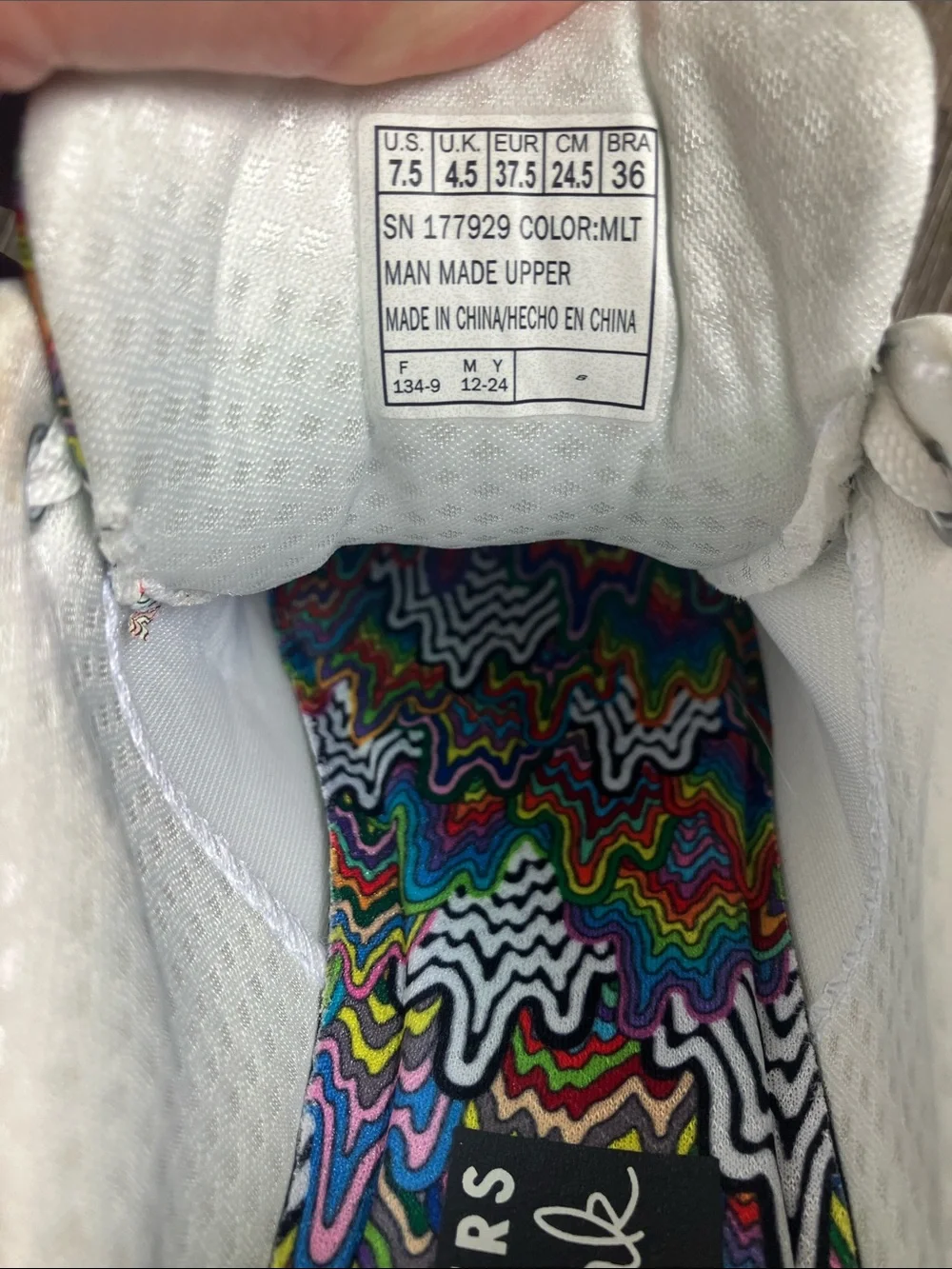 Skechers x Jen Stark Uno - Kaleidoscope Dream sneaker
